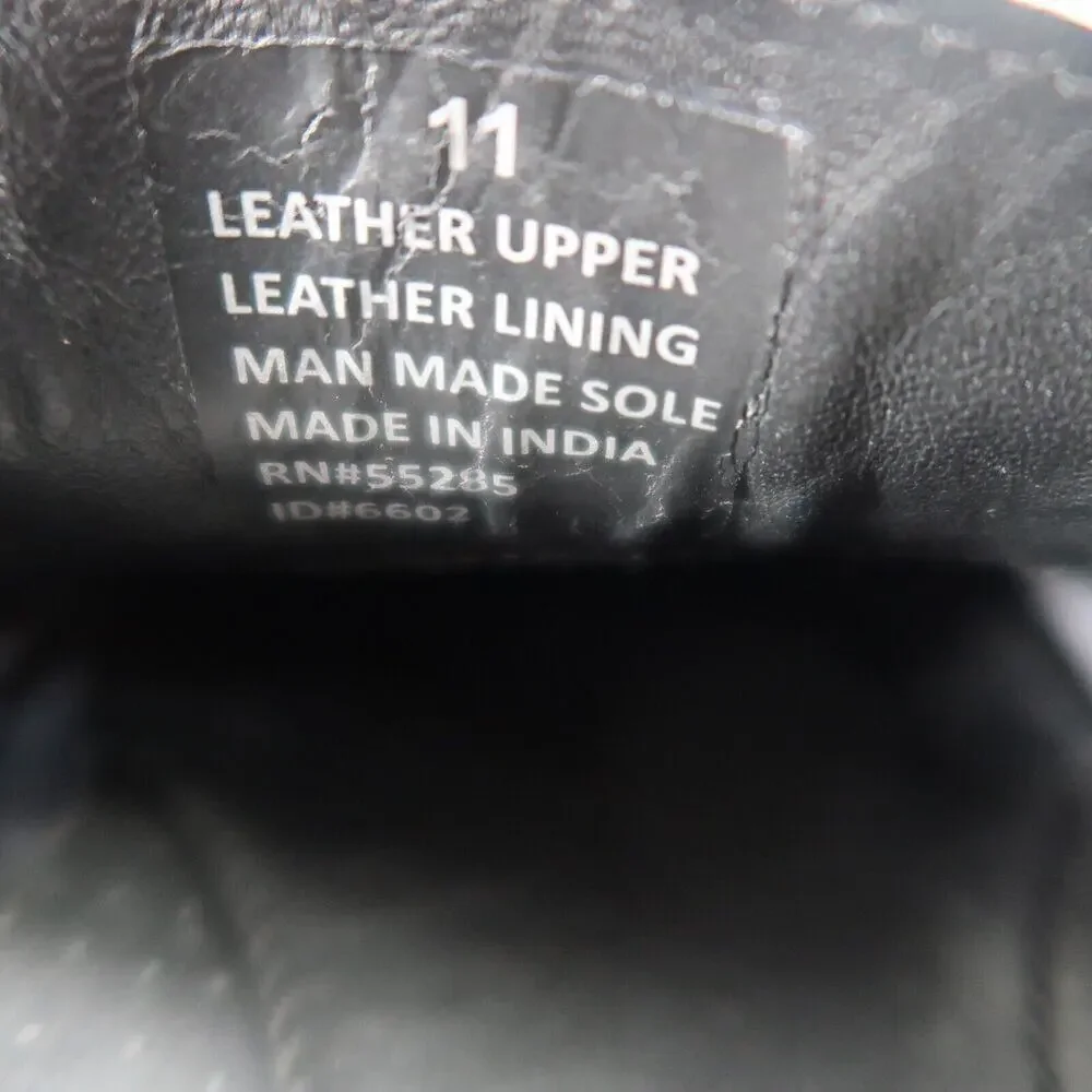 Express Shoes Men 11 Penny Loafer Slip On Leather Classic Lifestyle Preppy Black